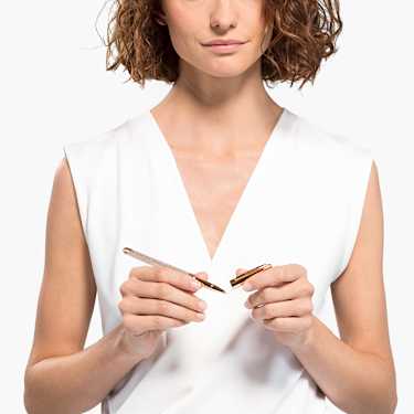 Crystalline rollerball pen