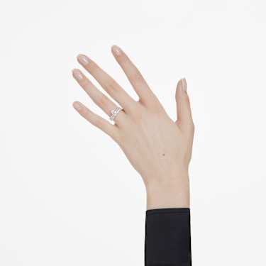 Eternity solitaire ring