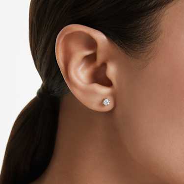 Eternity stud earrings