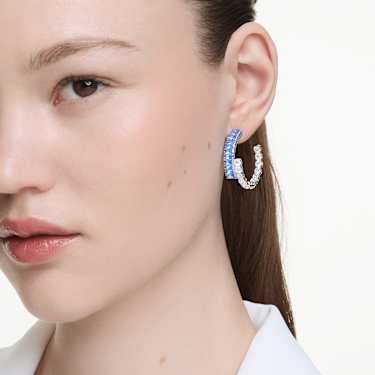 Matrix hoop earrings