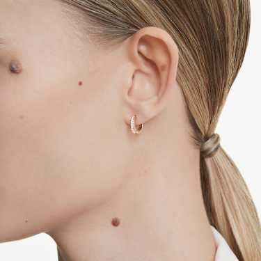 Matrix hoop earrings