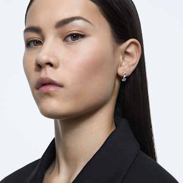 Matrix hoop earrings