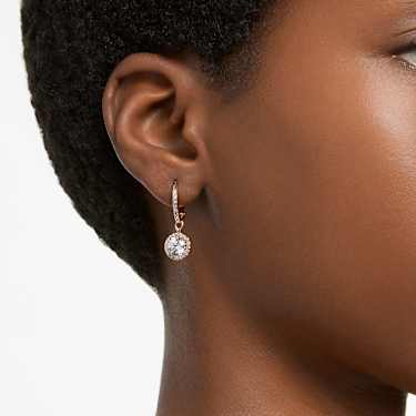 Una Angelic drop earrings