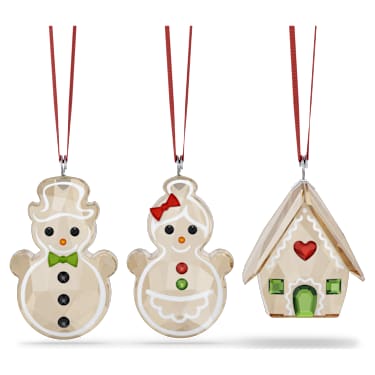 Holiday Cheers Gingerbread Ornament Set