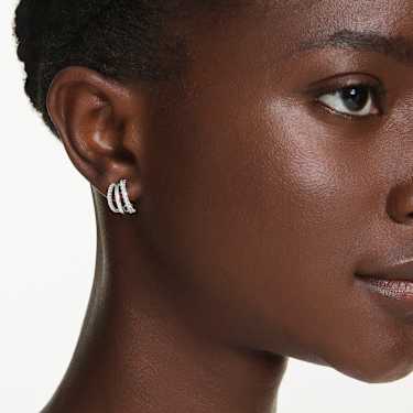 Hyperbola hoop earrings