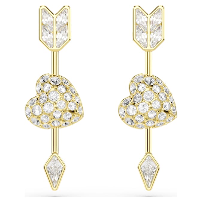 White - gold-tone plated