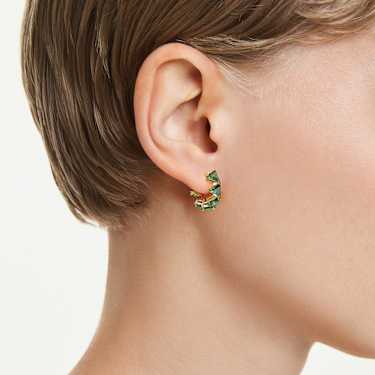 Matrix hoop earrings