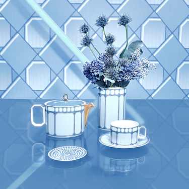 Signum teacup with saucer