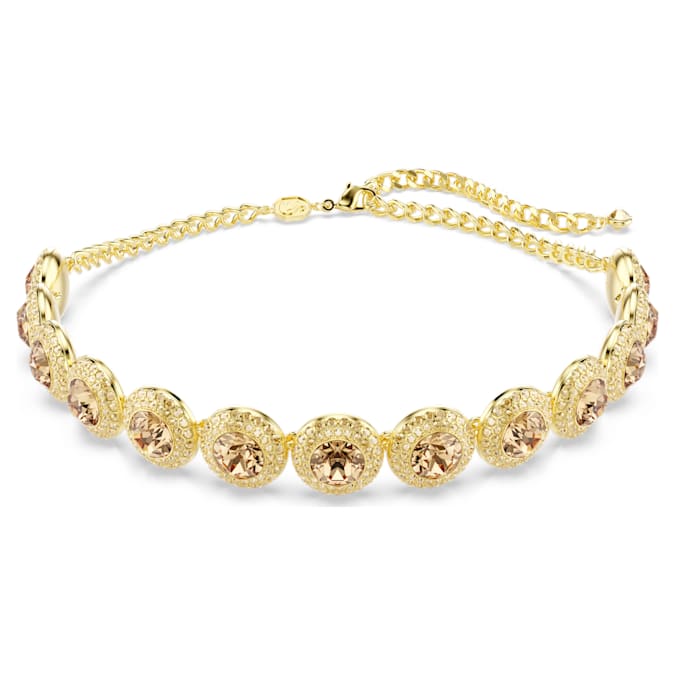 Brown - gold-tone plated